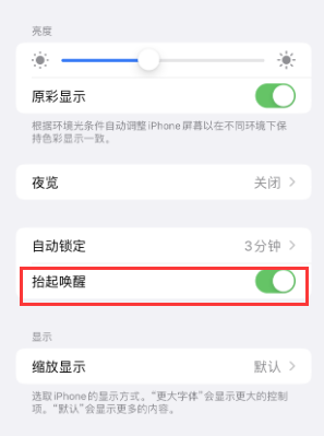 酒泉苹果授权维修站分享iPhone轻点无法唤醒怎么办