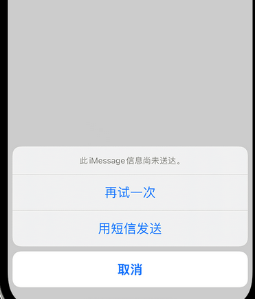 酒泉apple维修iPhone上无法正常发送iMessage信息