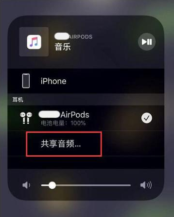 酒泉苹果14音频维修点分享iPhone14音频共享设置方法 