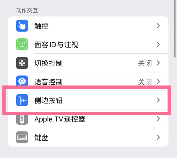 酒泉苹果14维修店分享iPhone14 Plus侧键双击下载功能关闭方法 